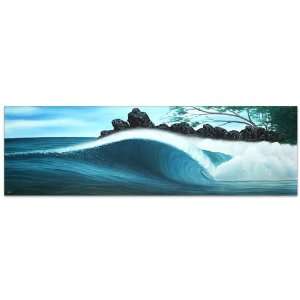 Shore Breaks~Bali Art Painting~Repro~Acrylic On Canvas  