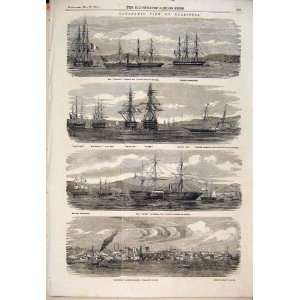   Gallipoli Ships Ship Steamer Alger Napoleon Trent 1854