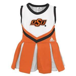 com adidas Oklahoma State Cowboys Orange 2 Piece Toddler Cheerleader 