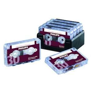    Philips 30 Minute Mini Cassette Tape   10 Pack Electronics
