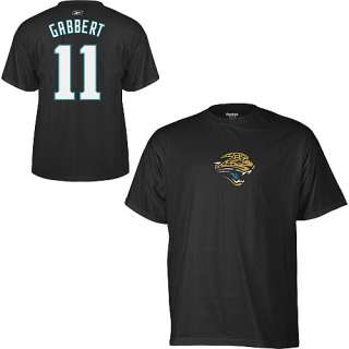   Tees Reebok Jacksonville Jaguars Blaine Gabbert Name & Number T Shirt