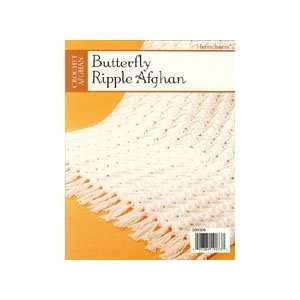  Butterfly Ripple Baby Afghan Pattern Arts, Crafts 