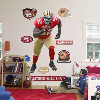 Fathead San Francisco 49ers Patrick Willis Wall Graphics   