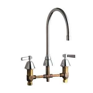 Chicago Faucets 786 GN8AE3 369ABCP Chrome ECAST Low Lead Deck Mounted 