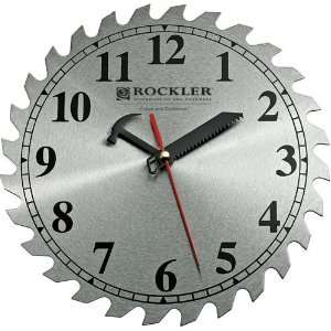  10 Saw Blade Shop Clock