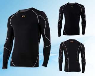   Under layer Compression Tight Fit Sportwear Long Sleeve Fitness & Yoga