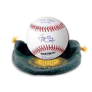  James Loney Autographed Baseball Inscribed MLB Debut 4/4 