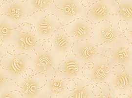 Whos A Bunny (Bunnies By the Bay)   #45523 Tan  1/2 yard  