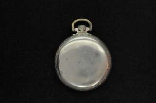   16 SIZE ILLINOIS 21J BUNN SPECIAL POCKET WATCH FOR REPAIRS  