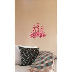   decoration wall sticker wall mural  Christmas Candle