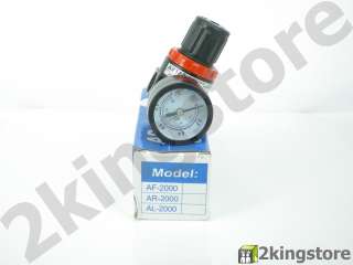 AR 2000 Pneumatic Air Pressure Regulator Filter Lubrica  