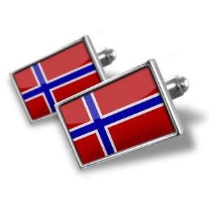  Cufflinks Norway Flag   Hand Made Cuff Links A MANS 