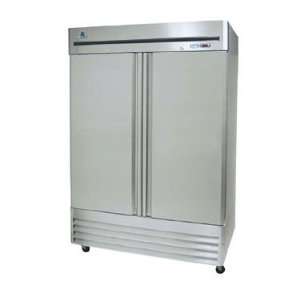  Ascend Refrigeration ABM 48F 2 Solid Door Upright Reach In 