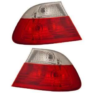    2001 2 DR TAIL LIGHT RED/CLEAR NEW GUARANTEED TRUSTED Automotive