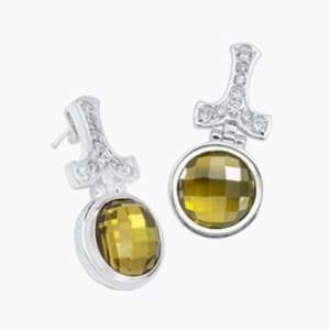   Authentic Kameleon Jewelry CZ Wishbone Earrings ER02