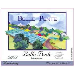  2007 Belle Pente Vineyard Chardonnay 750ml 750 ml Grocery 