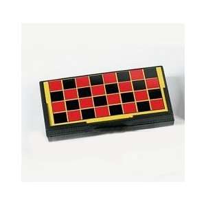  Travel Games Mini Pocket Magnetic Checkers & Chess 