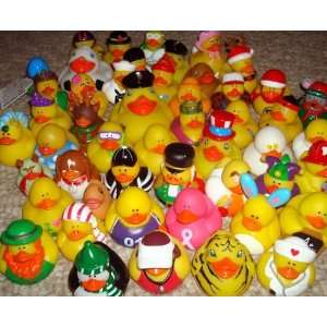  50 Different Rubber Ducks Duckies Duck Toys & Games