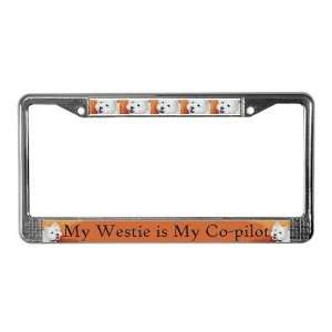  Best Westie Booker Pets License Plate Frame by  