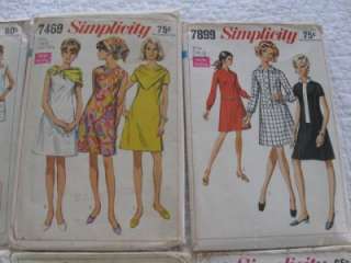 Vintage Retro 1960s/1970s Lot of Womens Patterns Lot #3 Total of 15 