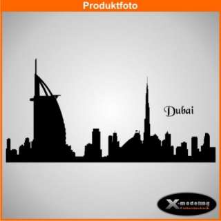 Wandtattoo Städte Arabische Emirate Skyline Dubai  