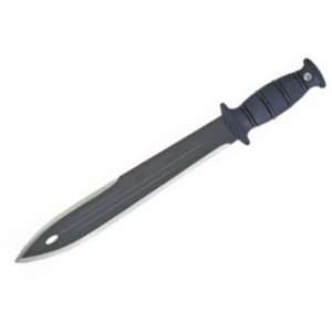  Condor Knives 3006BB Black Combat Machete with Blue & Black 
