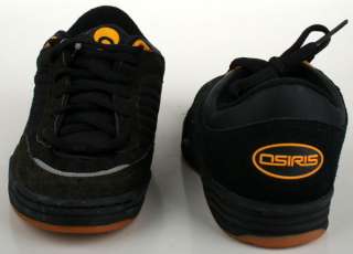 Osiris Schuhe Flux schwarz gelb gum Gr. 39  