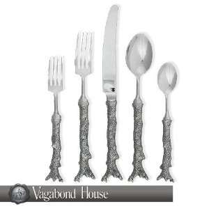  Vagabond House Pewter O1 Coral Place Setting 5pc 