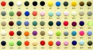 KAM Snap,You Pick Colors, 100 pcs Complete Set  