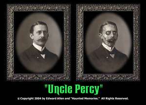 Uncle Percy Changing Portrait Halloween Zombie  