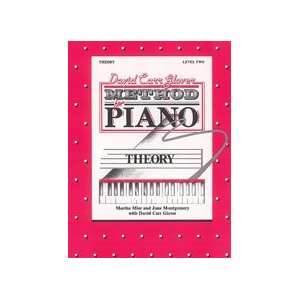  David Carr Glover Method for Piano Theory   Level 2 
