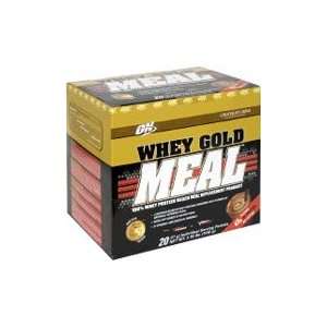 100% Whey Gold Meal Chocolate Creme   20 pack Health 