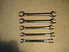 CRAFTSMAN 5 pc METRIC FLARE NUT Wrench Line Wrench Set NEW  