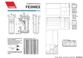 Fostex FE208 EZ Sigma HIGHEND Breitbänder   PAAR  
