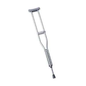  Medline Push Button Aluminum Crutches