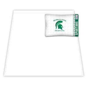 Michigan State Spartans Sheet Set (Twin, Full & Queen)  