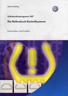 SSP 347 VW TOUAREG Reifendruck Kontrollsysteme Handbuch  