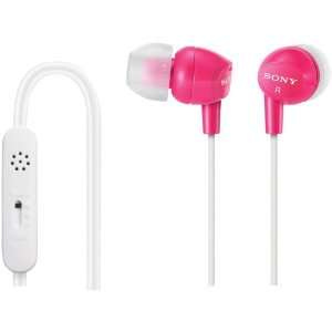  Sony DREX14VP/PNK Earbud Headset for iPod, iPhone and 