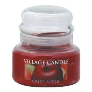    Village Candle Crisp Apple Jar Candle 11 oz. (3 pack) Beauty