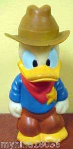 Vintage Tootsie Toy Disneys Cowboy Donald Duck  