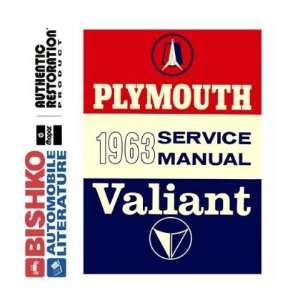    1963 PLYMOUTH BELVEDERE FURY VALIANT etc Shop Manual CD Automotive