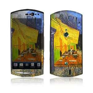 Cafe at Night Decorative Skin Decal Sticker for Sony Ericsson Xperia 