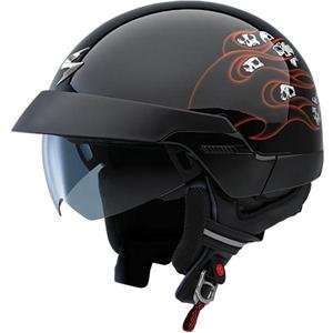  Scorpion EXO 100 Spitfire Helmet   Large/Orange 