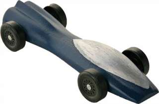Pinewood Derby Car The Jet Pre Cut Car Block   Weighted  