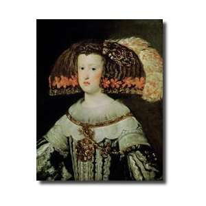  Portrait Of Queen Maria Anna 163596 Of Spain Giclee Print 