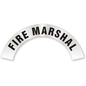 Fire Marshal Reflective (3M Scotchlite Conformable)   1 Color Spot 