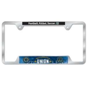 Philadelphia Union   MLS Metal License Plate Frame