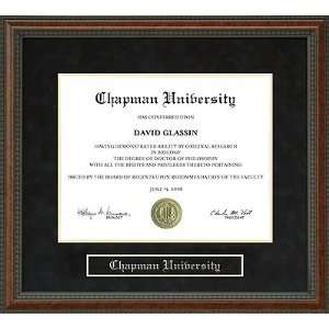  Chapman University Diploma Frame