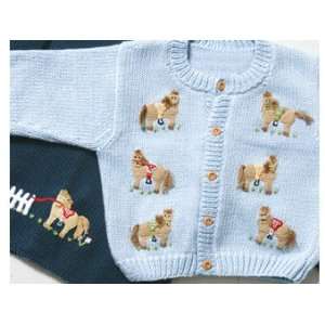  pony cardigan sweater