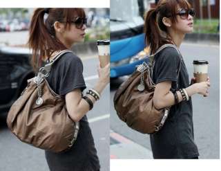 Womens PU Leather Shoulder Bag Handbag PURSE167 3color  